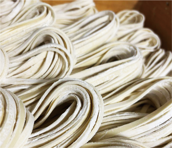 唯一無二の自家製麺
